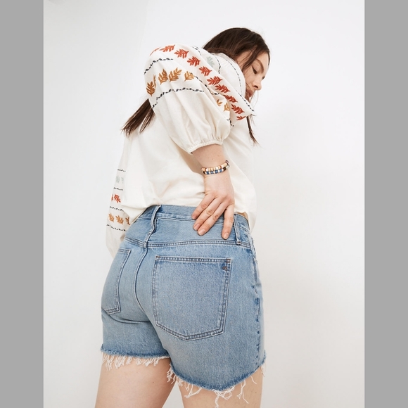 Madewell Relaxed Denim Shorts - Picture 2 of 9